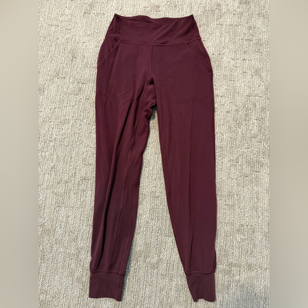 Lululemon align Maroon High-Waisted Joggers